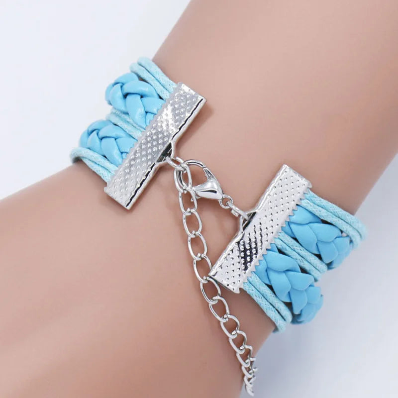 Anime Disney Stitch Bracelet Cartoon Lilo & Stitch Print Cute Children Jewelry Wristband Kids Toys Girls Gift Christmas