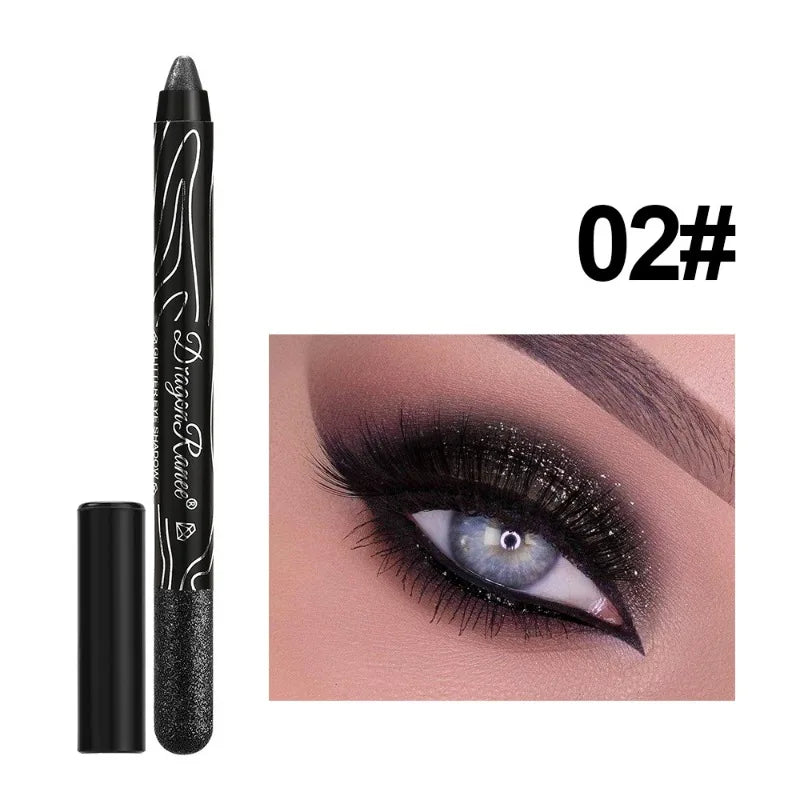 Eyeshadow Makeup Diamond Sparkling Highlighter Eyeshadow Stick Fine Shimmering Glitter Eyeshadow Pencil Gliter for Eyes Cosmetic