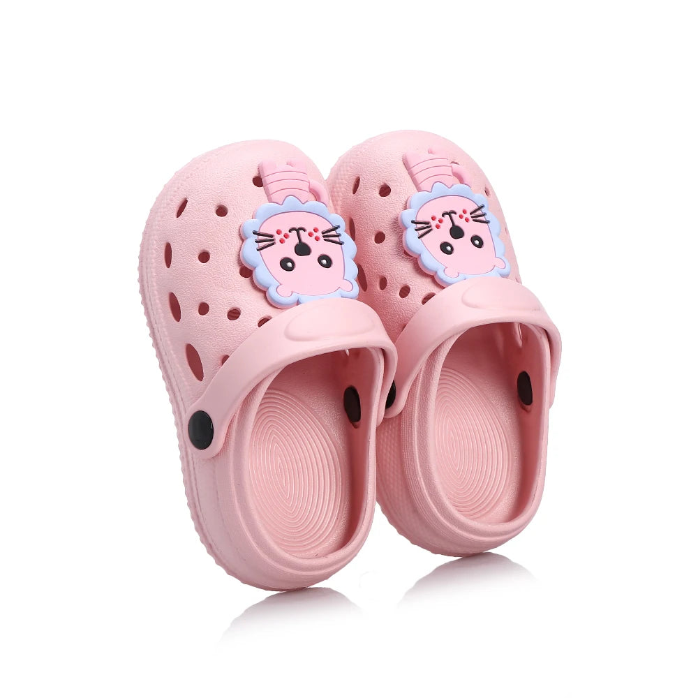 Fashion Waterproof Slippers Children Sandals Shoes Summer Outdoor Slides Soft Sole Garden Shoes Indoor Nursing Clogs Sandals