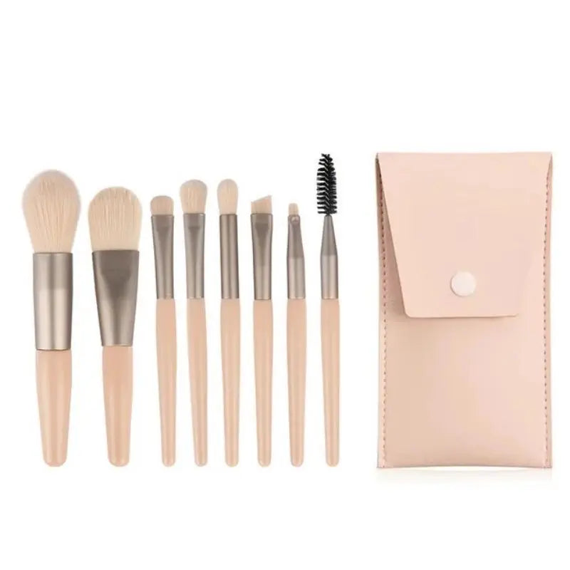 8pcs Soft Fluffy Makeup Brushes Set For Cosmetics Foundation Blush Powder Eyeshadow Blending Make Up Brushes Beauty Makeup Tools