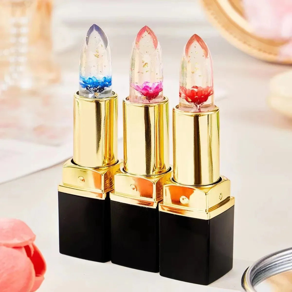 Magic Lipstick Color Changing Long Lasting Lipstick Waterproof Red Lip Stick Lip Plumper Kawaii Makeup Girl Cute Cosmetics