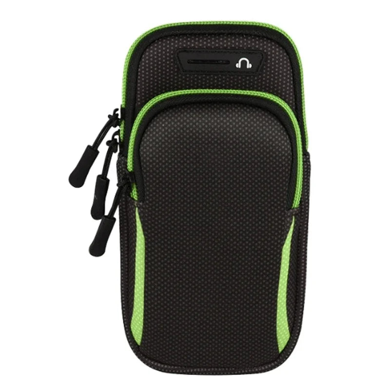 New Sports Bag For Mobile Phone Armband For Jogging Cell Phone Accessories Woman mp3 mp4 Bags PU Hand Bag For Running Waterproof