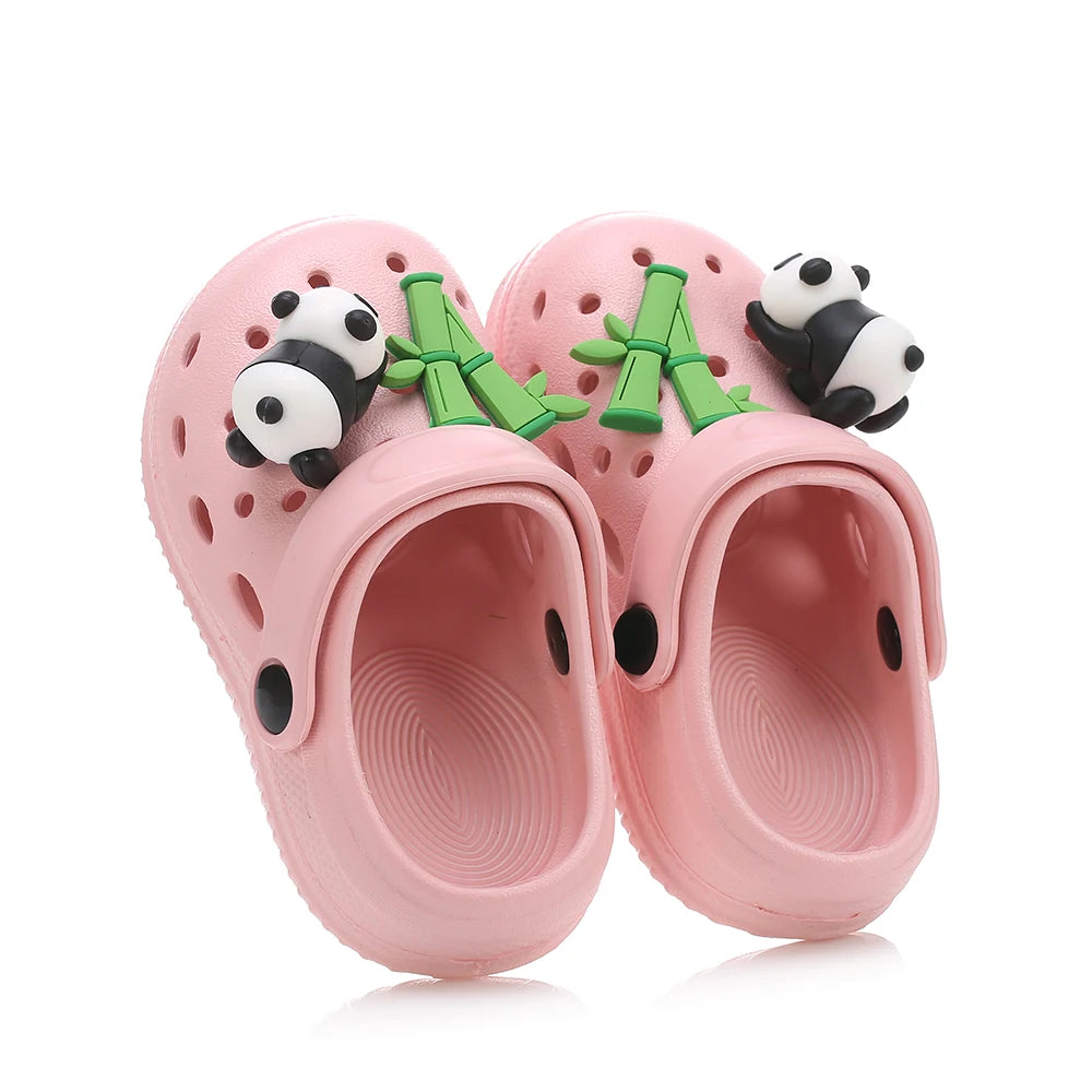 Fashion Waterproof Slippers Children Sandals Shoes Summer Outdoor Slides Soft Sole Garden Shoes Indoor Nursing Clogs Sandals