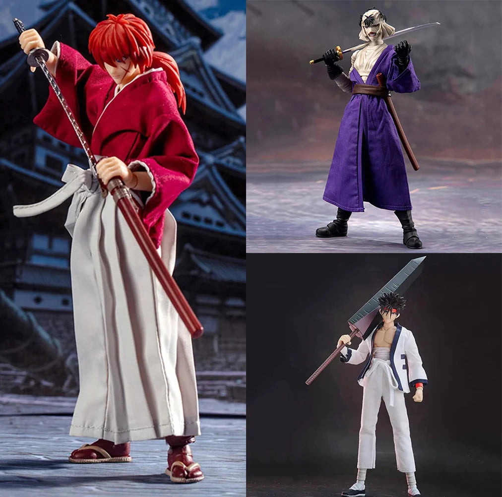 Dasin Model GT Model Rurouni Kenshin HIMURA KENSHIN Model Kenshin/Shishio Makoto/Sagara Sanosuke Action Figure Anime Model Toy