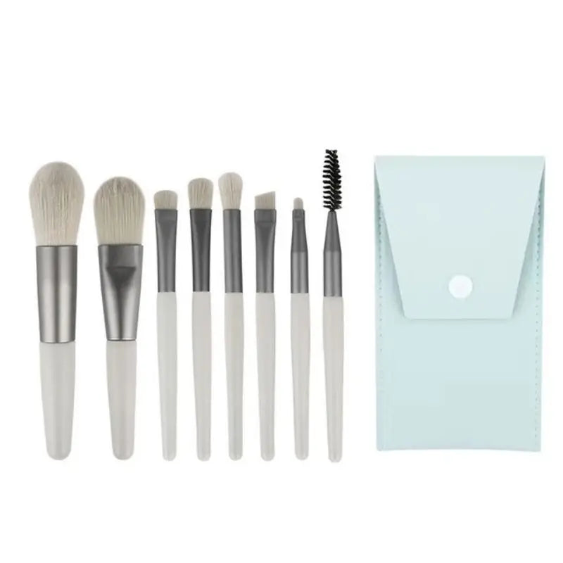 8pcs Soft Fluffy Makeup Brushes Set For Cosmetics Foundation Blush Powder Eyeshadow Blending Make Up Brushes Beauty Makeup Tools