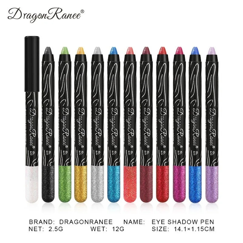 Eyeshadow Makeup Diamond Sparkling Highlighter Eyeshadow Stick Fine Shimmering Glitter Eyeshadow Pencil Gliter for Eyes Cosmetic