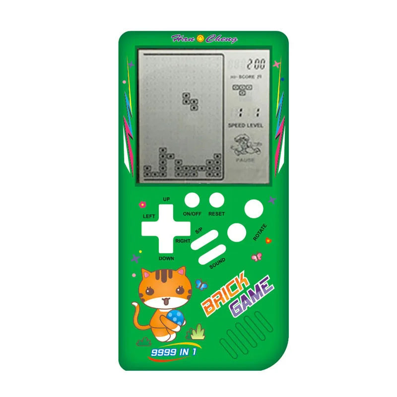 Mini Portable Retro Handheld Console Children Classic Pocket Nostalgic Play BRICK Game Machine Educational Toys Puzzle Game