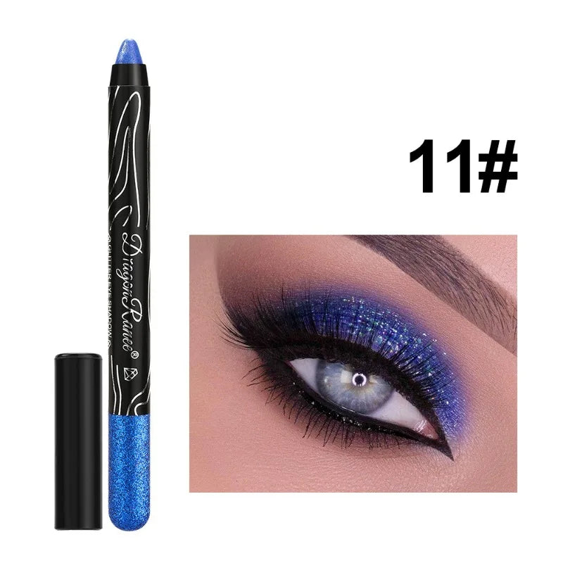 Eyeshadow Makeup Diamond Sparkling Highlighter Eyeshadow Stick Fine Shimmering Glitter Eyeshadow Pencil Gliter for Eyes Cosmetic