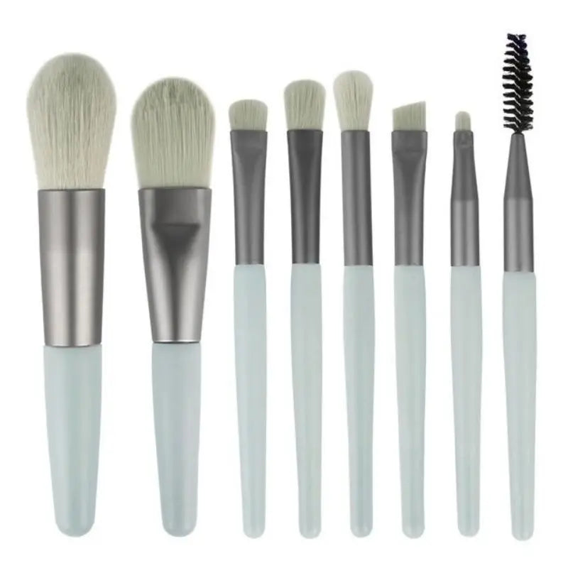 8pcs Soft Fluffy Makeup Brushes Set For Cosmetics Foundation Blush Powder Eyeshadow Blending Make Up Brushes Beauty Makeup Tools