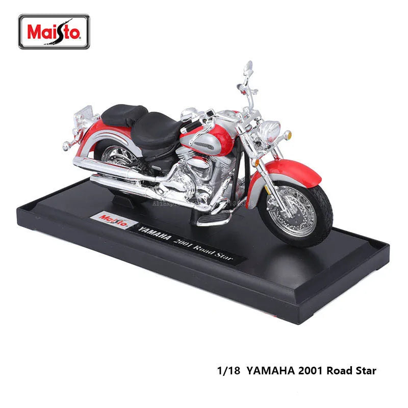 Maisto 1:18 YAMAHA MT-07 2018 KTM RC 390 YZF-R1 Naked V4 S Road Star 2021 motorcycle motorcycle Model collection gift toy